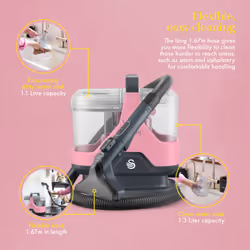 Swan SC18411QOC carpet cleaning machine Walk-behind Deep/interim Pink - Additional view 6