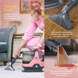 Swan SC18411QOC carpet cleaning machine Walk-behind Deep/interim Pink - Additional view 7