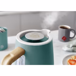 Swan Nordic Kitchen Set, 1.7L Fast Boil Kettle and 900W 2-Slice Toaster, Green SK14610GREN/ ST14610GREN