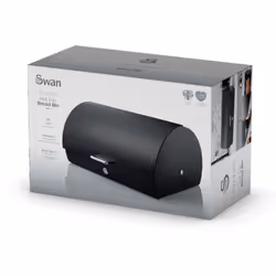 Swan Serenity Roll Top Bread Bin SWKA18535BLK (Black) - Additional view 10