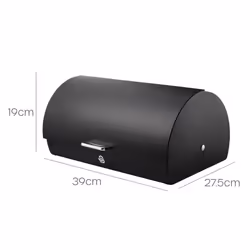 Swan Serenity Roll Top Bread Bin SWKA18535BLK (Black) - Additional view 8