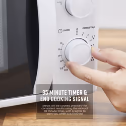 Swan SM4420WHT microwave White Solo microwave Countertop 20 L 700 W - Additional view 5