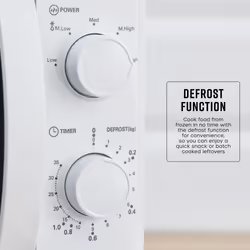 Swan SM4420WHT microwave White Solo microwave Countertop 20 L 700 W - Additional view 6