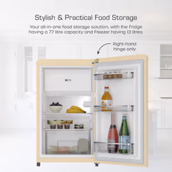 Swan SR11035CNE fridge Undercounter 77 L E Cream