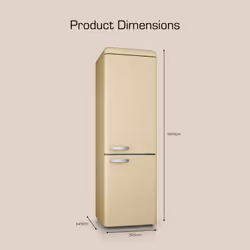 Swan SR11020CNE fridge-freezer Freestanding 211 L E Cream - Additional view 6