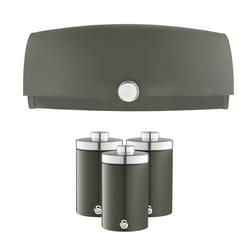Swan TownHouse Bread Bin & Canisters Kitchen Set (Graphite)