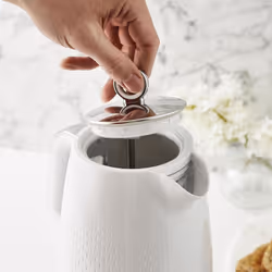 Swan Elegance Kitchen Set, 1.7L Kettle & 4 Slice Toaster, Black, SK14016WHT & ST19025WHT - Additional view 5