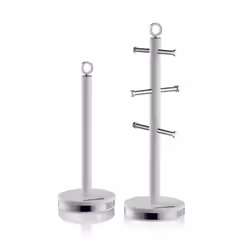 Swan Elegance White Bread Bin Canisters Mug Tree Pole Kitchen Set - Additional view 10