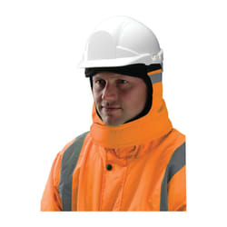 S50HVOFC Orange Hi-vis Cold Weather Frost Cape