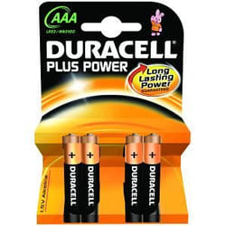 Duracell MN2400B4 household battery Single-use battery AAA Alkaline