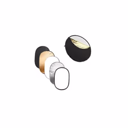 Ex-Pro Large 120cmx180cm 5 in1 Studio Light Diffuser Collapsible Disc Reflector