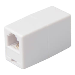 RJ11 Female to Socket Coupler/Joiner Adapter - Phone/Broadband Router Extension
