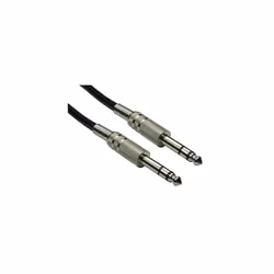 1m 6.35mm 1/4" Low Noise Guitar Jack Cable Lead Stereo AMP MIXER DESK MUSIC