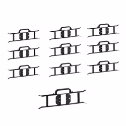 10 x Ex-Pro Cable H Frame/Reel with handle - Keeps cables wire lead tidy garden DIY Black
