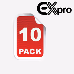 10 x Ex-Pro Cable H Frame/Reel with handle - Keeps cables wire lead tidy garden DIY Black