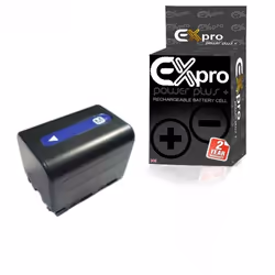 Ex-Pro Digital Camera Battery NP-FM70 for Sony DCR-DVD100E DCR-DVD101E