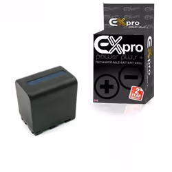 Ex-Pro Digital Camera Battery NP-FM90 for Sony HVL-ML20M HVL-IRM