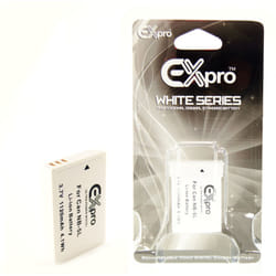 Ex-Pro White Battery NB-5L for Canon Powershot SD970 IS SD990 IS SX200 IS