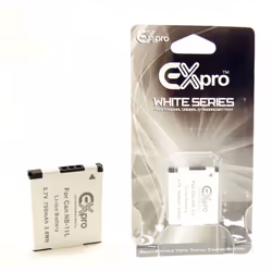 Ex-Pro White Battery NB-11L for Canon IXUS 110 HS IXUS 125 HS IXUS 132 HS 140