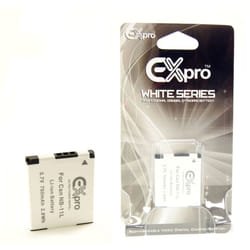 Ex-Pro White Battery NB-11L for Canon IXUS 110 HS IXUS 125 HS IXUS 132 HS 140