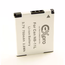 Ex-Pro White Battery NB-11L for Canon IXUS 110 HS IXUS 125 HS IXUS 132 HS 140