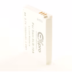 Ex-Pro White Battery SLB-10A Samsung P800 P1000 P1200 PL50 PL51 PL55 PL57 PL60