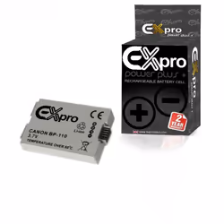Ex-Pro Digital Camera Battery BP-110 BP110 for Canon HF R20 HF R206