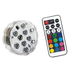 RGB Wireless Remote Control 10 LED Colour Changing Night Light [1 Pack]