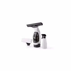 Ex-Pro 20W Cordless Window Vacuum Cleaner with 150ml Water Tank, Spray Bottle & Microfibre Wiper, for Windows, Mirrors, Tiles ...