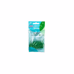 TePe Interdental Brushes 0.8mm Green - 3 Packets of 8 (24 Brushes)