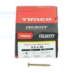 Timco Multi-Purpose Countersunk Velocity Screw - 5.0 x 50 (200 pack)
