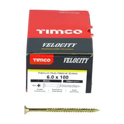 Timco Multi-Purpose Countersunk Velocity Screw - 6.0 x 100 (100 pack)