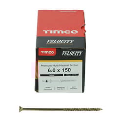 Timco Multi-Purpose Countersunk Velocity Screw - 6.0 x 150 (100 pack)