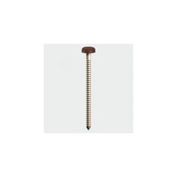 TIMco PP25M Polymer Headed Pin Mahogany 25mm Box of 250
