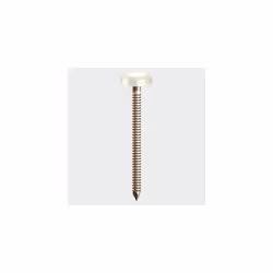 TIMco PN65W Polymer Headed Nails White 65mm Box of 100
