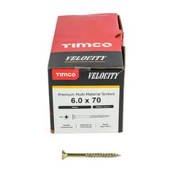 Timco Multi-Purpose Countersunk Velocity Screw - 6.0 x 70 (200 pack)