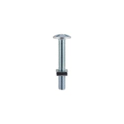 Timco Roofing Bolts & Square Nuts Silver - M6 x 50 (90 Pack)