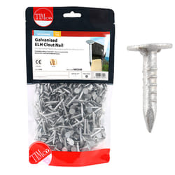 Timco Galvanised Extra Large Head Clout Nails - 30 x 3.00 (1 Kilogram Pack)