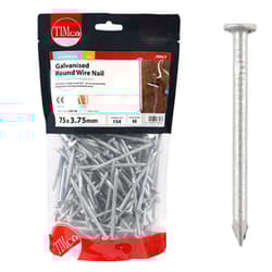 Timco Galvanised Round Wire Nails - 75 x 3.75 (1 Kilogram Pack)