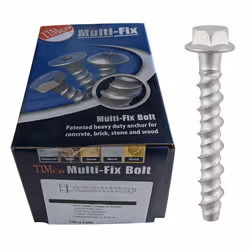 Timco Exterior Multi-Fix Hex Flange Head Bolts - 6.0 x 130 (100 pack)