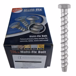 Timco Exterior Multi-Fix Hex Head Bolts - 12.0 x 100 (25 pack)