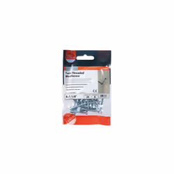 TIMCO Twin-Threaded Countersunk Silver Woodscrews - 8 x 11/4