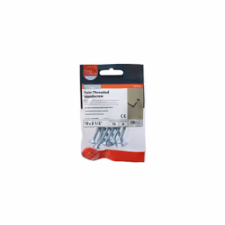 TIMCO Twin-Threaded Countersunk Silver Woodscrews - 10 x 21/2
