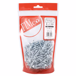 TIMco Twin Woodscrew PZ2 CSK - BZP 10 x 4mm Zinc (6 Pack)