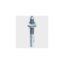 TIMco 0850TBP Through Bolt BZP 8 x 50mm Bag of 4
