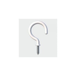 TIMco 38SHWP Round Cup Hook White 38mm Bag of 4