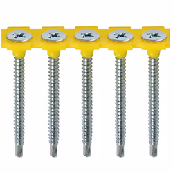 Timco Collated Drywall Screws Self-Drilling (Silver) - 3.5 x 40mm (1000 Pack Box)