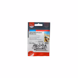 TIMCO Classic Multi-Purpose Countersunk A2 Stainless Steel Woodcrews - 4.0 x 50