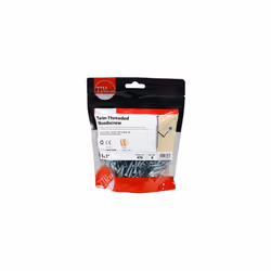 TIMCO Twin-Threaded Countersunk Silver Woodscrews - 8 x 1