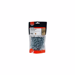 TIMCO Twin-Threaded Countersunk Silver Woodscrews - 10 x 11/2